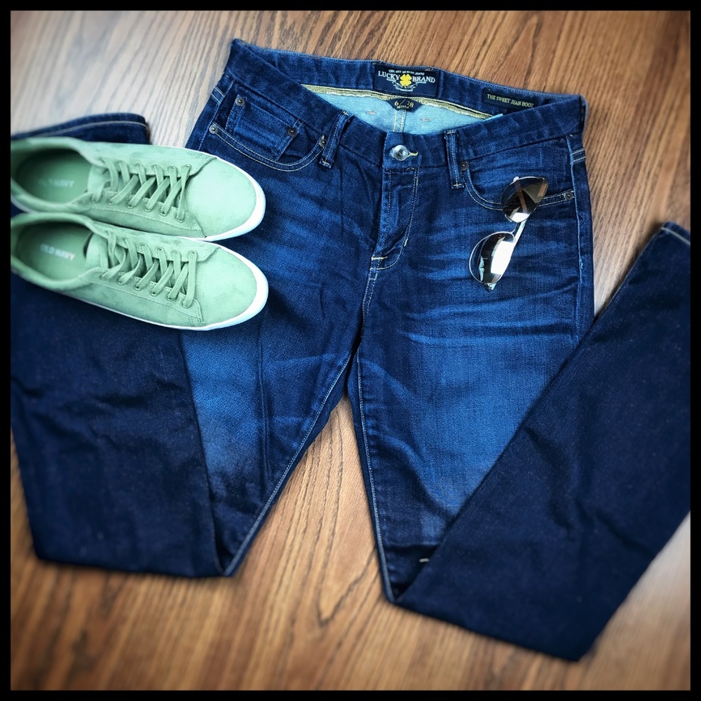 Lucky Brand women's denim in The Sweet Jean Boot